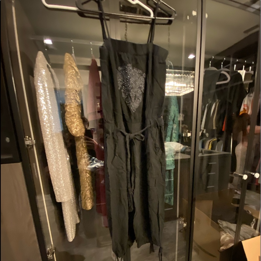 Black jumpsuit